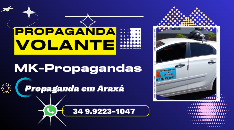 carro de som em araxa