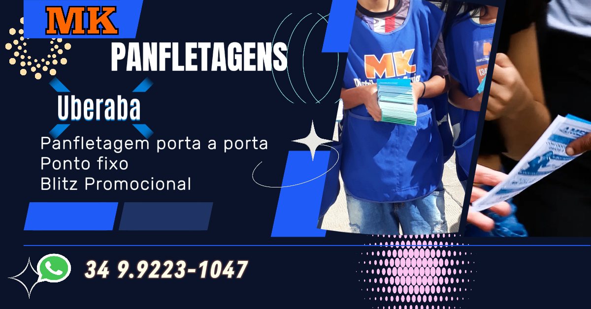 propaganda volante em uberaba